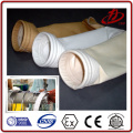 Water repellent polyester filter bag